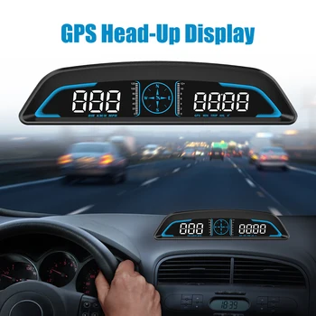  Auto universale Accesorii Electronice Digitale Inteligente Memento Alarmă Metru G3 GPS HUD Heads Up Display Vitezometru Mașină HD