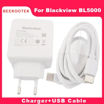  Nou, Original, negru vezi BL5000 Rapid Adaptor Încărcător Portabil 11V 3.0-UN Cablu USB Linie de Accesorii de Reper Pentru Blackview BL5000 Telefon