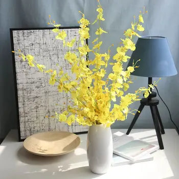  Flori artificiale de Simulare Planta Orhidee fluture de noapte Pentru Casa DIY Decorare Petrecere de Nunta de Decorare Flori en-Gros